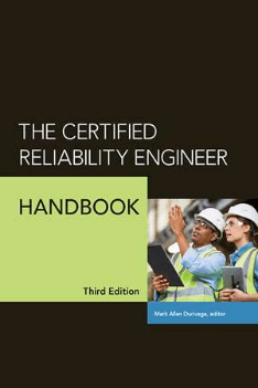 This handbook is fully updated to the 2018 Body of Knowledge for the Certified Reliability Engineer (CRE), including the new sections on leadership, performance monitoring, root cause analysis, and quality triangles. Its purpose is to assist individuals preparing for the examination and to provide a reference for the practitioner. Several “typical” examples are provided throughout based on the collective experience and knowledge of the authors and editor. The chapters and sections are numbered by the same format used in the Body of Knowledge (BoK) for the CRE examination. It also includes a comprehensive glossary of reliability-related terms and appendices with, among other things, various useful distribution tables.